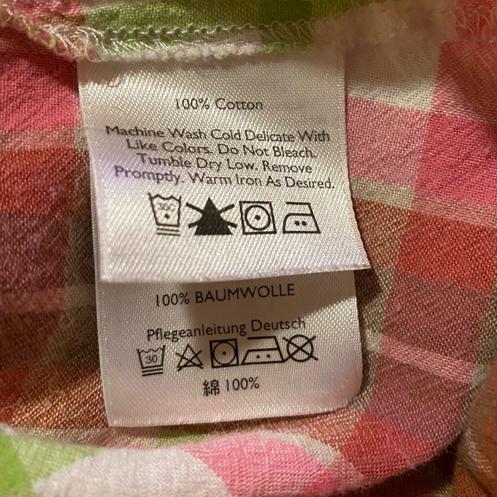 Eddie Bauer Multicolor Plaid Button Down Shirt - Picture 4 of 4